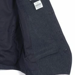 HANSEN GARMENTS DANIEL | Classic Waistcoat | Brushed Blue -HANSEN SHOP daniel classic waistcoat brushed blue hansen garments 729063
