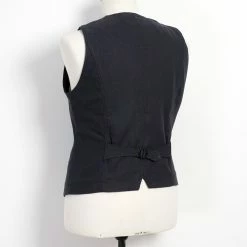 HANSEN GARMENTS DANIEL | Classic Waistcoat | Dark Blue -HANSEN SHOP daniel classic waistcoat dark blue hansen garments 997626