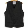 HANSEN GARMENTS DANIEL | Classic Waistcoat | Macchiato -HANSEN SHOP daniel classic waistcoat macchiato hansen garments 134558