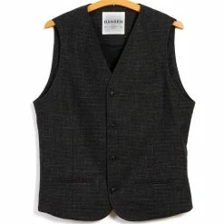 HANSEN GARMENTS DANIEL | Classic Waistcoat | Macchiato