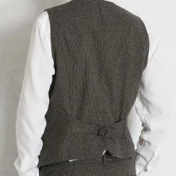 HANSEN GARMENTS DANIEL | Classic Waistcoat | Rocks -HANSEN SHOP daniel classic waistcoat rocks hansen garments 129474