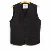 HANSEN GARMENTS DANIEL | Four Button Waistcoat | Coffee Melange 2 HANSEN GARMENTS DANIEL | Four Button Waistcoat | Coffee Melange -HANSEN SHOP daniel four button waistcoat coffee melange 571882