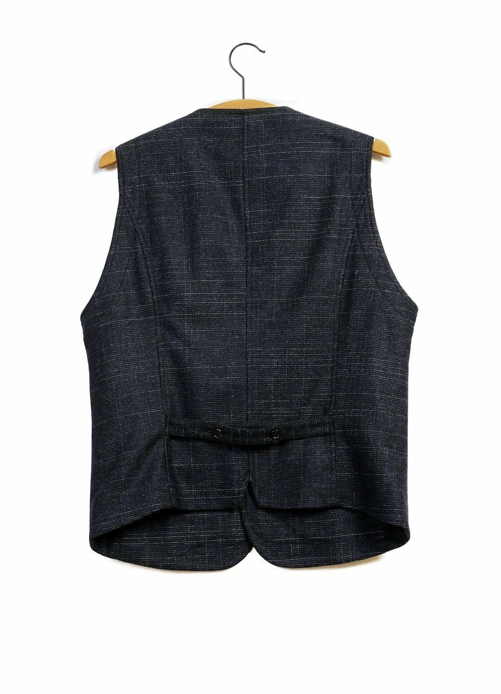 HANSEN GARMENTS DANIEL | Informal 4-button Waistcoat | Midnight 4 HANSEN GARMENTS DANIEL | Informal 4-button Waistcoat | Midnight - Image 2