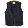 HANSEN GARMENTS DANIEL | Informal 4-button Waistcoat | Midnight