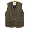 HANSEN GARMENTS DANIEL | Informal 4-button Waistcoat | October -HANSEN SHOP daniel informal 4 button waistcoat october 230 513628