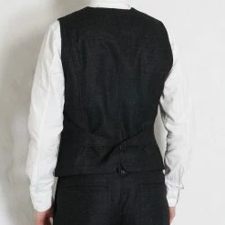 HANSEN GARMENTS DANNY | Classic Waistcoat | Black Marble 11 HANSEN GARMENTS DANNY | Classic Waistcoat | Black Marble -HANSEN SHOP danny classic waistcoat black marble hansen garments 257549
