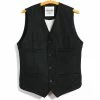 HANSEN GARMENTS DANNY | Classic Waistcoat | Black Marble -HANSEN SHOP danny classic waistcoat black marble hansen garments 841855
