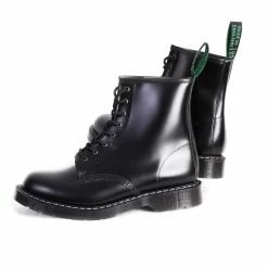 Solovair DERBY BOOT | 8 Eye | Black -HANSEN SHOP derby boot 8 eye black 205 885054