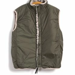 KAPITAL DO-GI SASHIKO | Boa Fleece Reversible Vest | Ecru 13 KAPITAL DO-GI SASHIKO | Boa Fleece Reversible Vest | Ecru -HANSEN SHOP do gi sashiko boa fleece reversible vest ecru kapital 205611