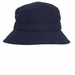 HANSEN GARMENTS EDVARD | Bucket Hat | Waffle Indigo