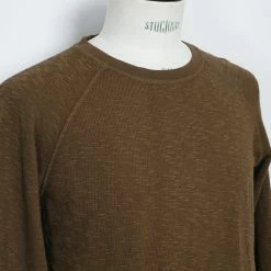 HANSEN GARMENTS FELIX | Raglan Long Sleeve T-shirt | Plant -HANSEN SHOP felix raglan long sleeve t shirt plant hansen garments 110182