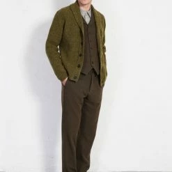 HANSEN GARMENTS FINN | Side Buckle Regular Trousers | Brown Herringbone 10 HANSEN GARMENTS FINN | Side Buckle Regular Trousers | Brown Herringbone -HANSEN SHOP finn side buckle regular trousers brown herringbone hansen garments 593088