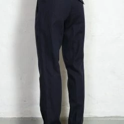 HANSEN GARMENTS FINN | Side Buckle Regular Trousers | Dark Blue 12 HANSEN GARMENTS FINN | Side Buckle Regular Trousers | Dark Blue -HANSEN SHOP finn side buckle regular trousers dark blue hansen garments 162172