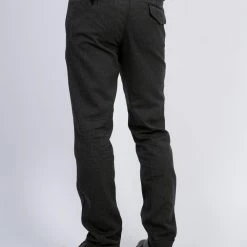 HANSEN GARMENTS FRANK | Regular Fit Trousers | Graphite -HANSEN SHOP frank regular fit trousers graphite 255 179263