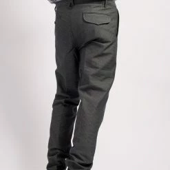 HANSEN GARMENTS FRANK | Regular Fit Trousers | Indigo Grey -HANSEN SHOP frank regular fit trousers indigo grey 250 793052