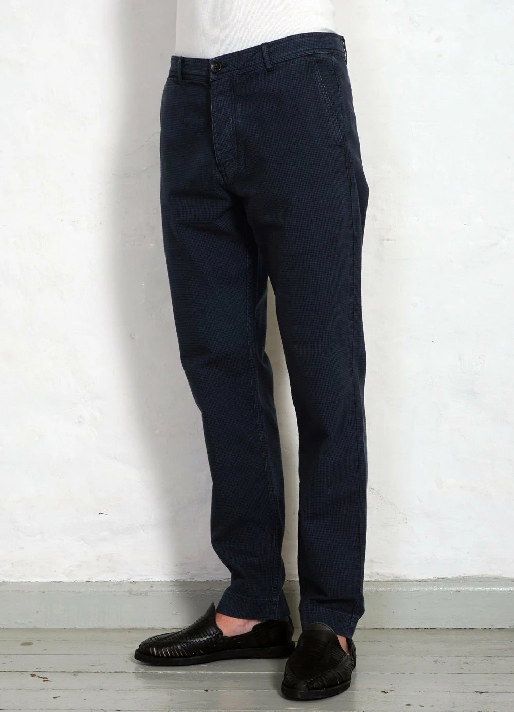 HANSEN GARMENTS FRED | Regular Cut Work Trousers | Black Navy 5 HANSEN GARMENTS FRED | Regular Cut Work Trousers | Black Navy - Image 3