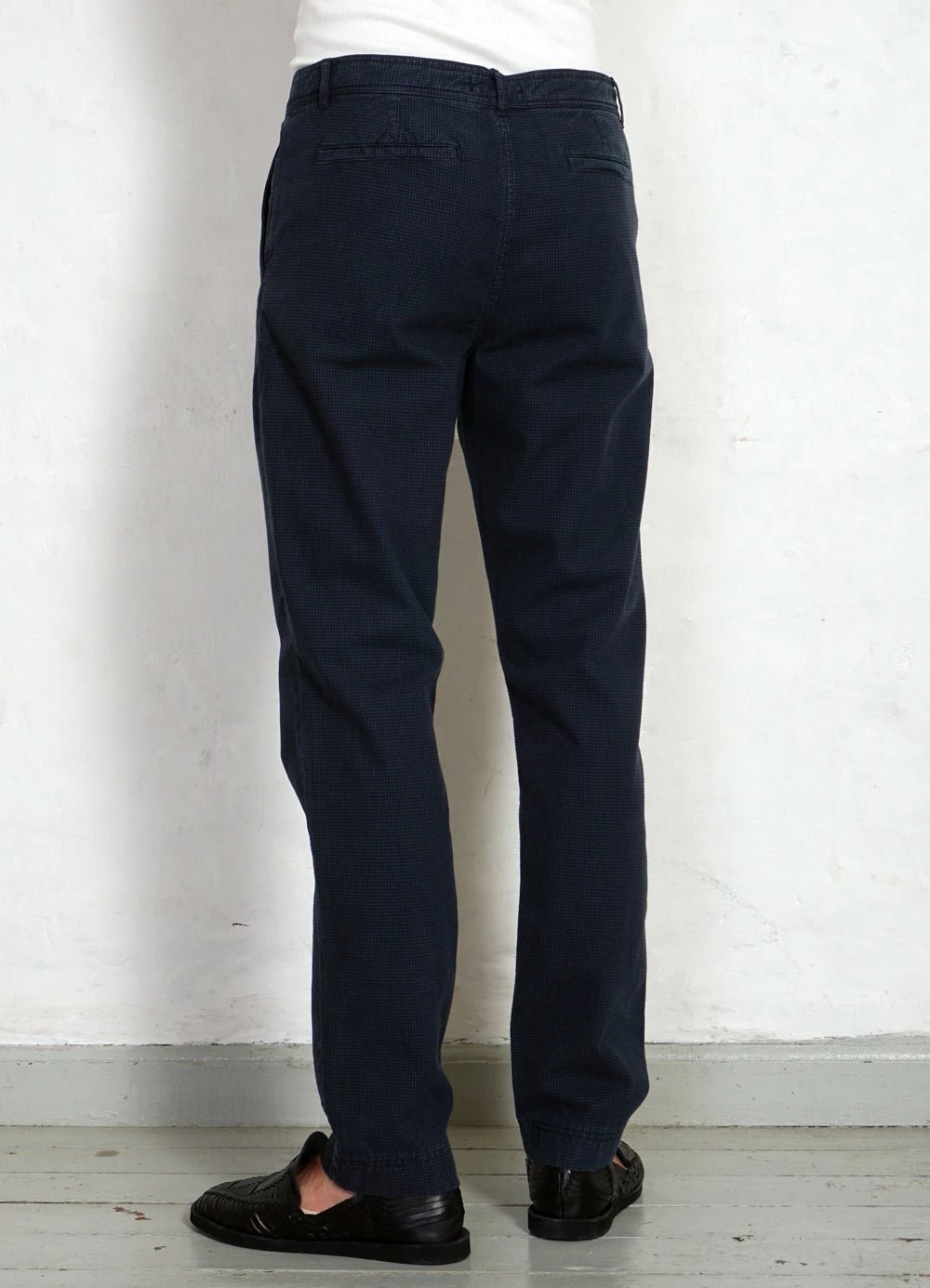 HANSEN GARMENTS FRED | Regular Cut Work Trousers | Black Navy 6 HANSEN GARMENTS FRED | Regular Cut Work Trousers | Black Navy - Image 4
