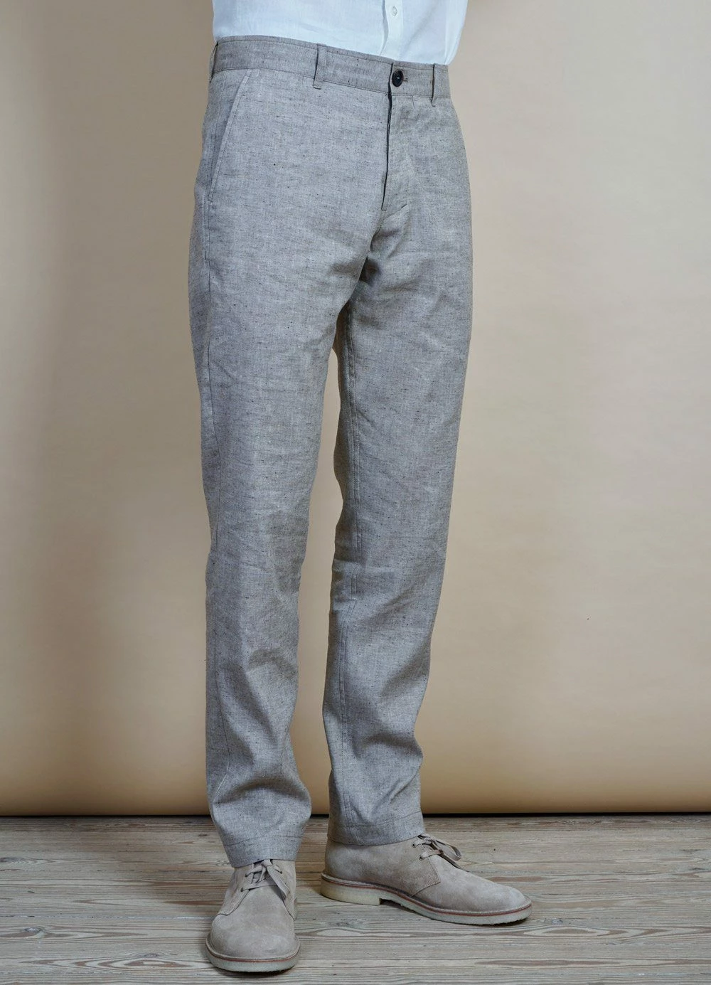 HANSEN GARMENTS FRED | Regular Fit Trousers | Beach 4 HANSEN GARMENTS FRED | Regular Fit Trousers | Beach - Image 2