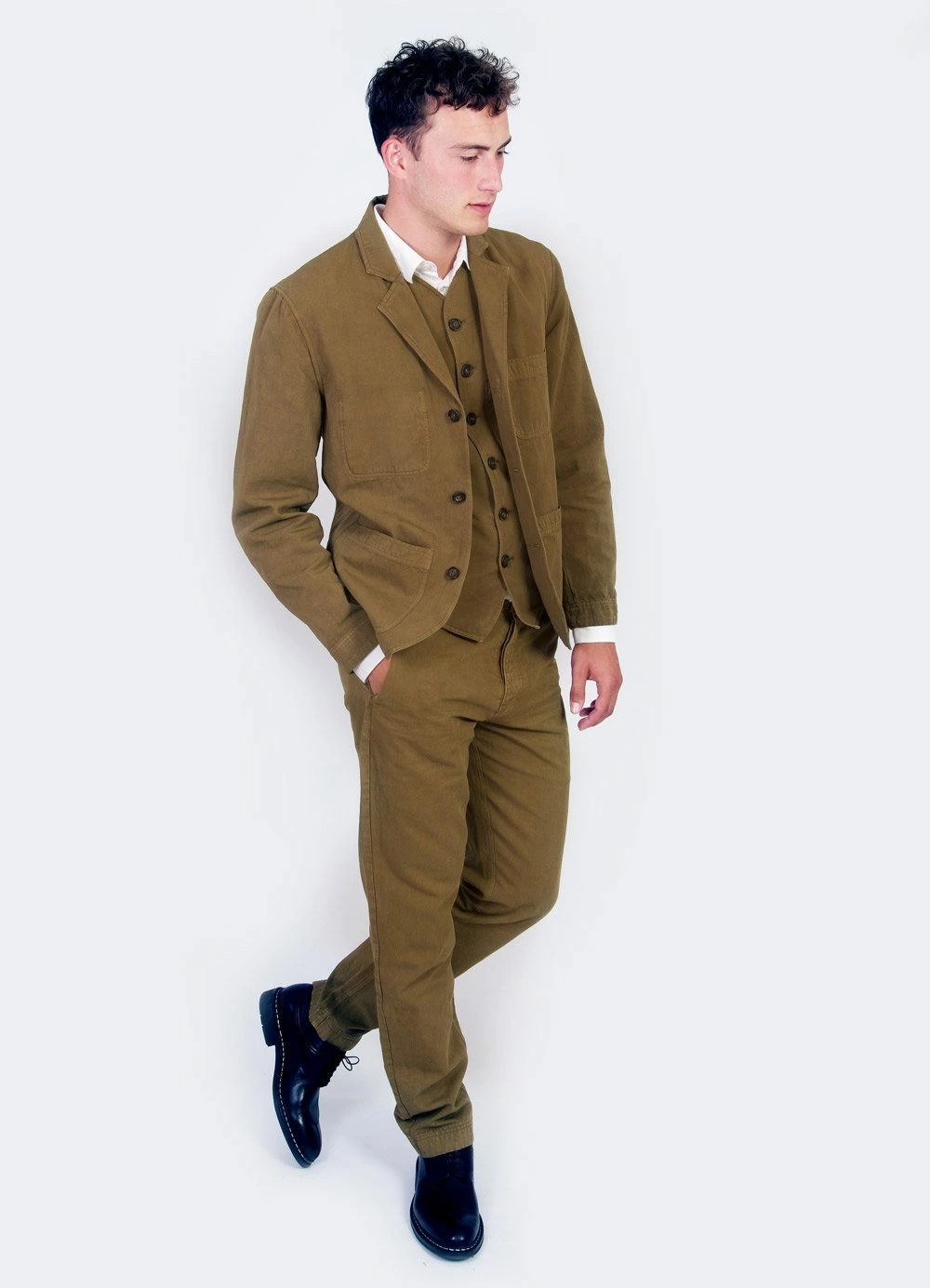 HANSEN GARMENTS FRED | Regular Fit Trousers | Desert 6 HANSEN GARMENTS FRED | Regular Fit Trousers | Desert - Image 5