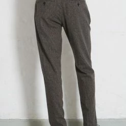 HANSEN GARMENTS FRED | Regular Fit Trousers | Rocks -HANSEN SHOP fred regular fit trousers rocks hansen garments 648173