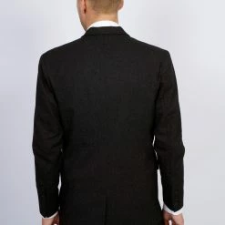 HANSEN GARMENTS FREDE | Pointed Lapel 2-Button Blazer | Slate 12 HANSEN GARMENTS FREDE | Pointed Lapel 2-Button Blazer | Slate -HANSEN SHOP frede pointed lapel 2 button blazer slate 430 321437