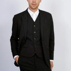 HANSEN GARMENTS FREDE | Pointed Lapel 2-Button Blazer | Slate 13 HANSEN GARMENTS FREDE | Pointed Lapel 2-Button Blazer | Slate -HANSEN SHOP frede pointed lapel 2 button blazer slate 430 456142