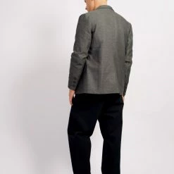 HANSEN GARMENTS FREDERIK | Casual Blazer | Indigo Grey -HANSEN SHOP frederik casual blazer indigo grey 425 543908