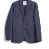 HANSEN GARMENTS FREDERIK | Casual Blazer | Indigostripe -HANSEN SHOP frederik casual blazer indigostripe 360 504352