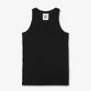 HEMEN BIARRITZ GARI | Organic Tank Top | Black -HANSEN SHOP gari organic tank top black hemen biarritz 909294