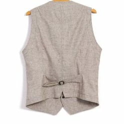 HANSEN GARMENTS HALFDAN | Classic Waistcoat | Beach 13 HANSEN GARMENTS HALFDAN | Classic Waistcoat | Beach -HANSEN SHOP halfdan classic waistcoat beach hansen garments 482642