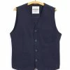 HANSEN GARMENTS HARALD | Casual Waistcoat | Indigo -HANSEN SHOP harald casual waistcoat indigo hansen garments 486133