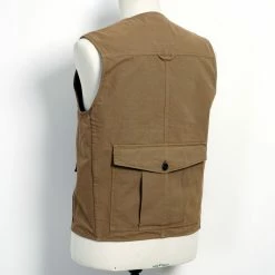 HANSEN GARMENTS HEKTOR | Utility Vest | Khaki -HANSEN SHOP hektor utility vest khaki hansen garments 374312