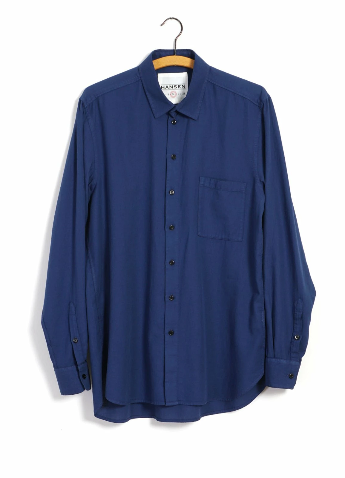 HANSEN GARMENTS HENNING | Casual Classic Shirt | Cool Blue 3 HANSEN GARMENTS HENNING | Casual Classic Shirt | Cool Blue