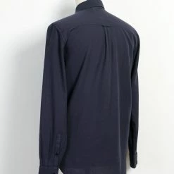 HANSEN GARMENTS HENNING | Casual Classic Shirt | Navy -HANSEN SHOP henning casual classic shirt navy hansen garments 448488
