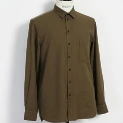 HANSEN GARMENTS HENNING | Casual Classic Shirt | Plant -HANSEN SHOP henning casual classic shirt plant hansen garments 169454