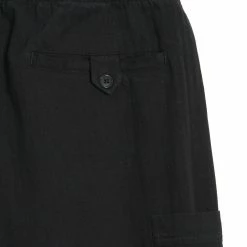 HANSEN GARMENTS JACK | Casual Drawstring Pants | Black -HANSEN SHOP jack casual drawstring pants black hansen garments 858002