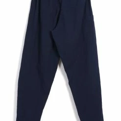 HANSEN GARMENTS JACK | Casual Drawstring Pants | Waffle Indigo -HANSEN SHOP jack casual drawstring pants waffle indigo hansen garments 812530