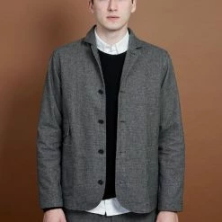 HANSEN GARMENTS JASPER | Casual Everyday Jacket Blazer | Gravel -HANSEN SHOP jasper casual everyday jacket blazer gravel hansen garments 297271