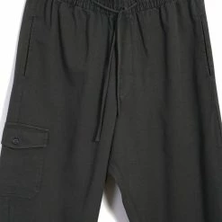 HANSEN GARMENTS JIMMY | Casual Cargo Drawstring Pants | Dark Forest -HANSEN SHOP jimmy casual cargo drawstring pants dark forest hansen garments 237664