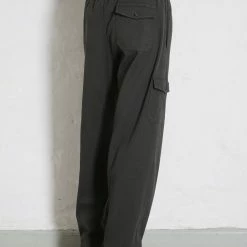 HANSEN GARMENTS JIMMY | Casual Cargo Drawstring Pants | Dark Forest -HANSEN SHOP jimmy casual cargo drawstring pants dark forest hansen garments 328699
