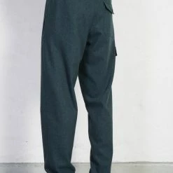 HANSEN GARMENTS JIMMY | Casual Cargo Drawstring Pants | Moss Green -HANSEN SHOP jimmy casual cargo drawstring pants moss green hansen garments 479295