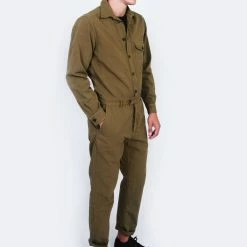 HANSEN GARMENTS JOAKIM | Regular Fit Coverall | Desert -HANSEN SHOP joakim regular fit coverall desert 450 524270