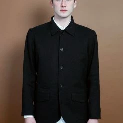 HANSEN GARMENTS JOHANNES | Relaxed Blazer Jacket | Black 10 HANSEN GARMENTS JOHANNES | Relaxed Blazer Jacket | Black -HANSEN SHOP johannes relaxed blazer jacket black hansen garments 740881