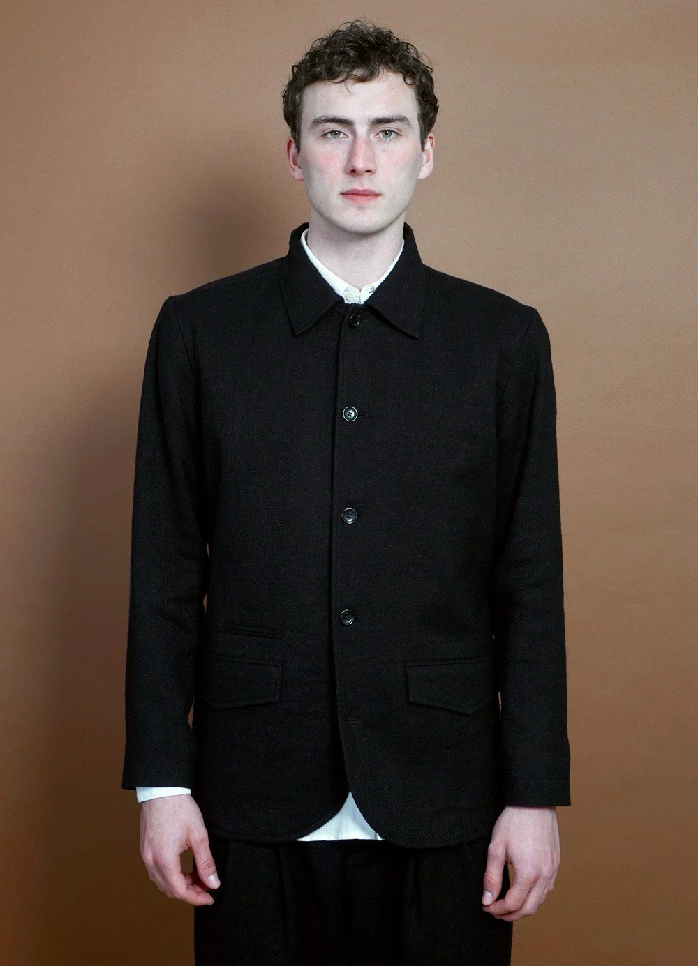 HANSEN GARMENTS JOHANNES | Relaxed Blazer Jacket | Black 6 HANSEN GARMENTS JOHANNES | Relaxed Blazer Jacket | Black - Image 4