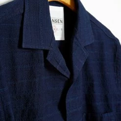 HANSEN GARMENTS JONNY | Short Sleeve Shirt | Dobby Indigo 13 HANSEN GARMENTS JONNY | Short Sleeve Shirt | Dobby Indigo -HANSEN SHOP jonny short sleeve shirt dobby indigo hansen garments 173605