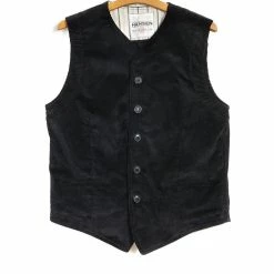 HANSEN SHOP 11 HANSEN GARMENTS KAJ | Casual Waistcoat | Black