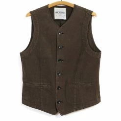 HANSEN GARMENTS KAJ | Casual Waistcoat | Nut