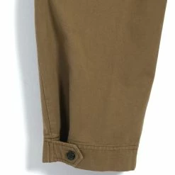 HANSEN GARMENTS KARLO | Wide Cut Utility Trousers | Khaki -HANSEN SHOP karlo wide cut utility trousers khaki hansen garments 330343