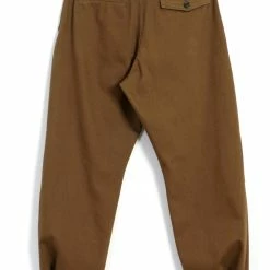 HANSEN GARMENTS KARLO | Wide Cut Utility Trousers | Nut -HANSEN SHOP karlo wide cut utility trousers nut hansen garments 336008