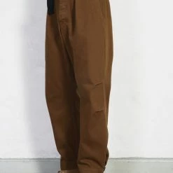 HANSEN GARMENTS KARLO | Wide Cut Utility Trousers | Nut -HANSEN SHOP karlo wide cut utility trousers nut hansen garments 404548